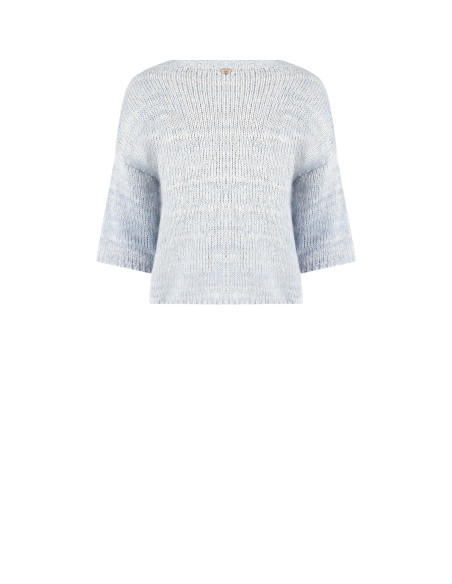 Oversized 3/4-Sleeve Sweater Rinascimento