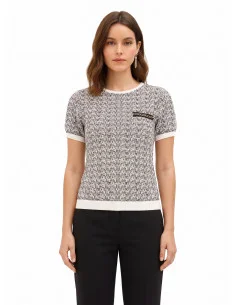 Tweed Sweater With Lurex Rinascimento