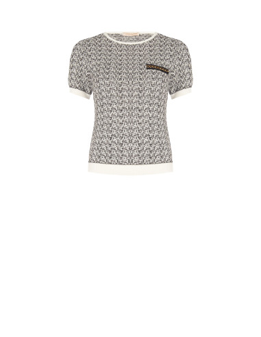 Maglione In Tweed Con Lurex Rinascimento