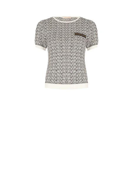 Tweed Sweater With Lurex Rinascimento