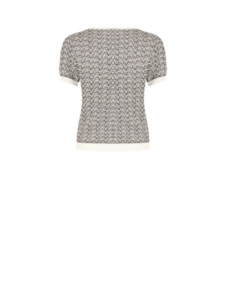 Maglione In Tweed Con Lurex Rinascimento