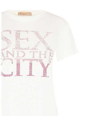 Top / T-shirt Rinascimento - Blanc crème