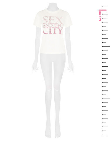 Top / T-shirt Rinascimento - Blanc crème