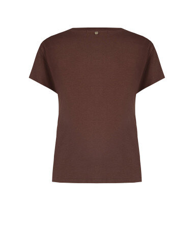 Top / T-shirt Rinascimento - Chocolat