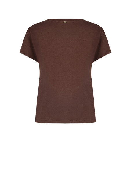 Top / T-shirt Rinascimento - Chocolat