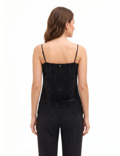 Top / T-shirt Rinascimento - Noir 2
