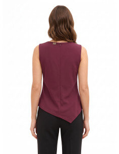 Top / T-shirt Rinascimento - Bordeaux 2