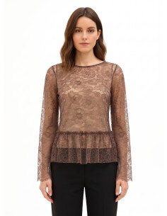 Blouse / Chemisier Rinascimento - Marron foncé