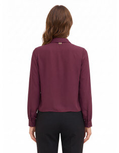 Blouse / Chemisier Rinascimento - Bordeaux 2