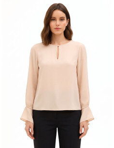 Blouse / Chemisier Rinascimento - Beige taupe