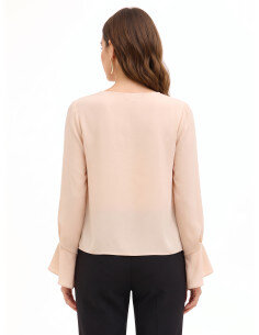 Blouse / Chemisier Rinascimento - Beige taupe 2