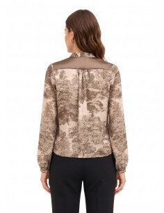 Blouse / Chemisier Rinascimento - Vert militaire 2