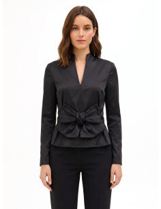 Blouse / Chemisier Rinascimento - Noir