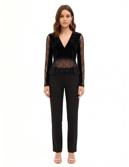 Blusa / Camicia Rinascimento - Nero