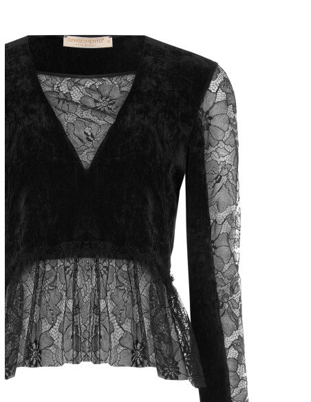 Blusa / Camicia Rinascimento - Nero