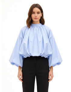 Blouse / Chemisier Rinascimento - Bleu azur