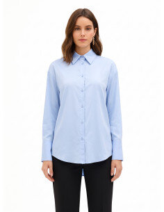 Blouse / Chemisier Rinascimento - Bleu azur
