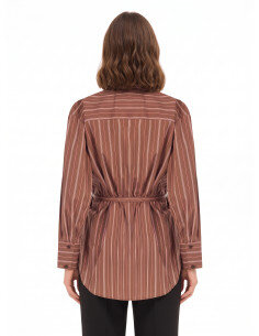 Blouse / Chemisier Rinascimento - Marron foncé 2