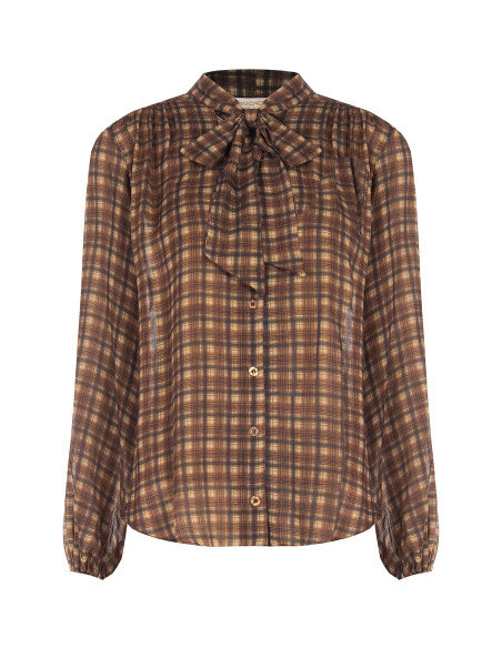 Blouse / Chemisier Rinascimento - Marron foncé
