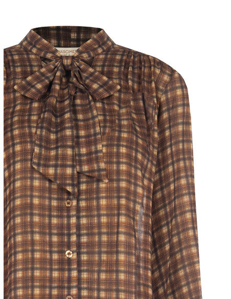 Blouse / Chemisier Rinascimento - Marron foncé