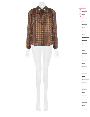 Blouse / Chemisier Rinascimento - Marron foncé