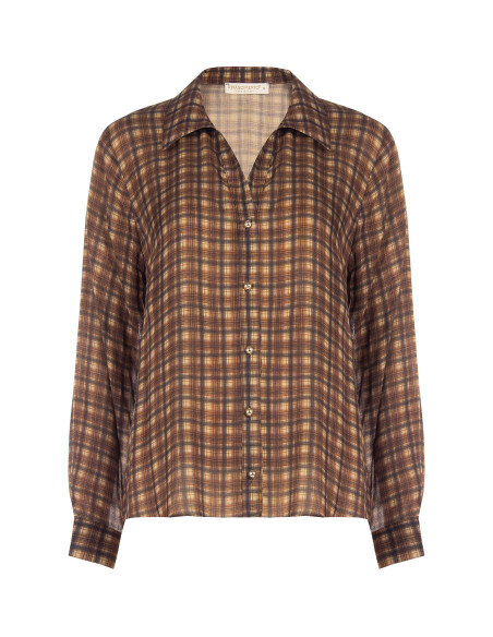 Blouse / Chemisier Rinascimento - Marron foncé