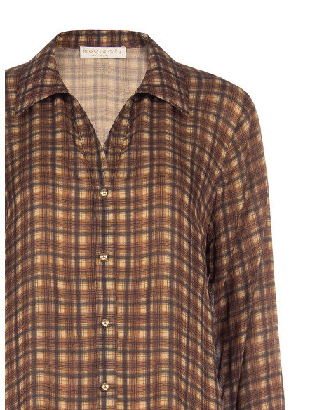 Blouse / Chemisier Rinascimento - Marron foncé