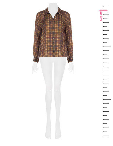 Blouse / Chemisier Rinascimento - Marron foncé