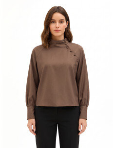 Blouse / Chemisier Rinascimento - Taupe