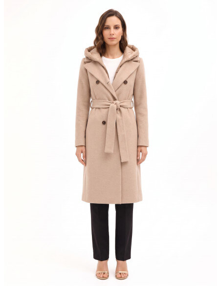 Cappotto / Trench Rinascimento - Tortora Beige