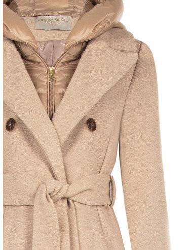 Cappotto / Trench Rinascimento - Tortora Beige