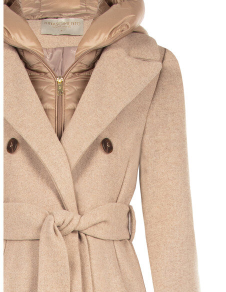 Cappotto / Trench Rinascimento - Tortora Beige