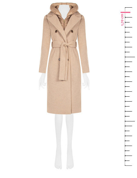 Cappotto / Trench Rinascimento - Tortora Beige