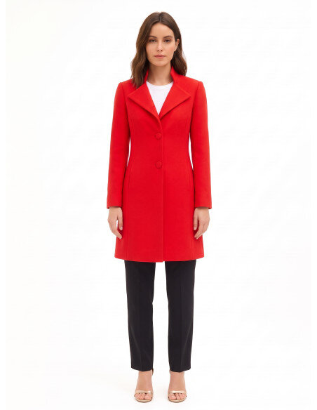 Coat / Trench Coat Rinascimento - Red