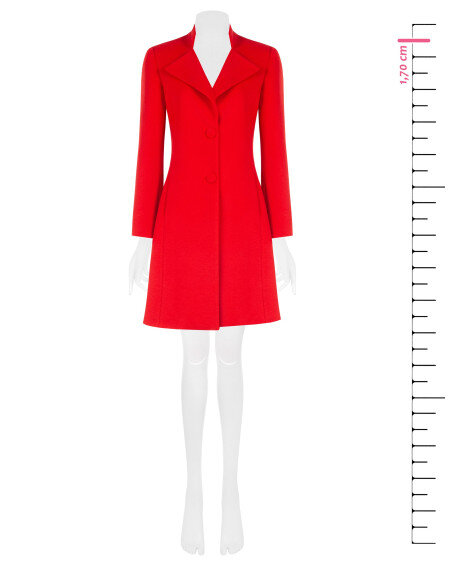 Coat / Trench Coat Rinascimento - Red