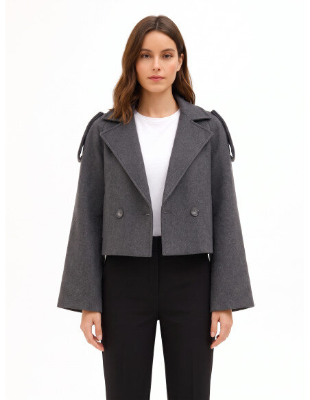 Manteau / Trench Rinascimento - Gris
