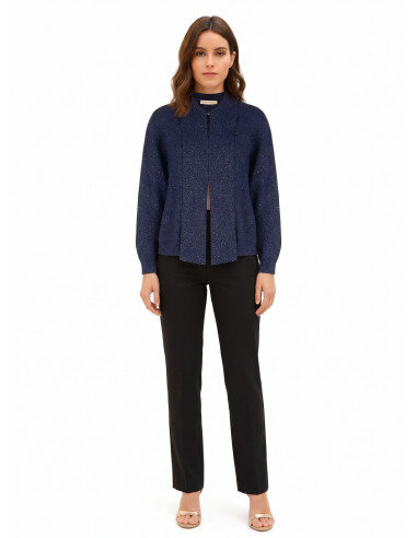 Pull Rinascimento - Bleu marine