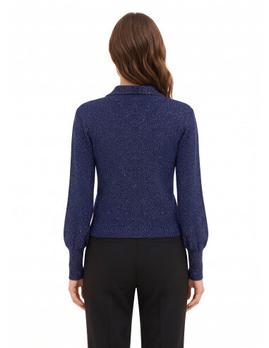 Pull Rinascimento - Bleu marine