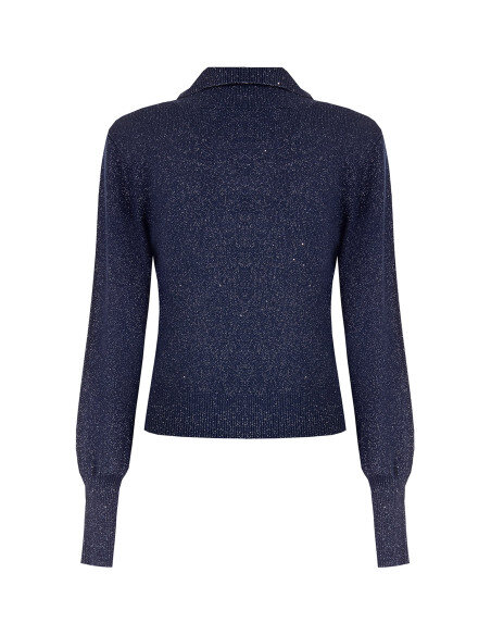 Pull Rinascimento - Bleu marine