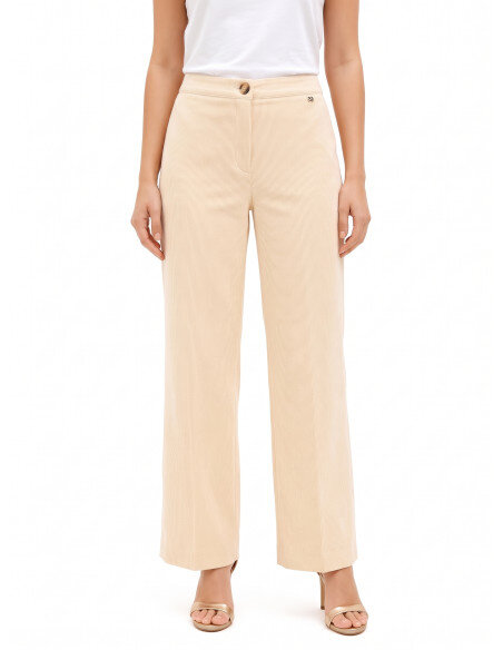 Pantalone Rinascimento - Panna Bianco