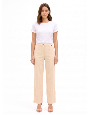Pantalone Rinascimento - Panna Bianco