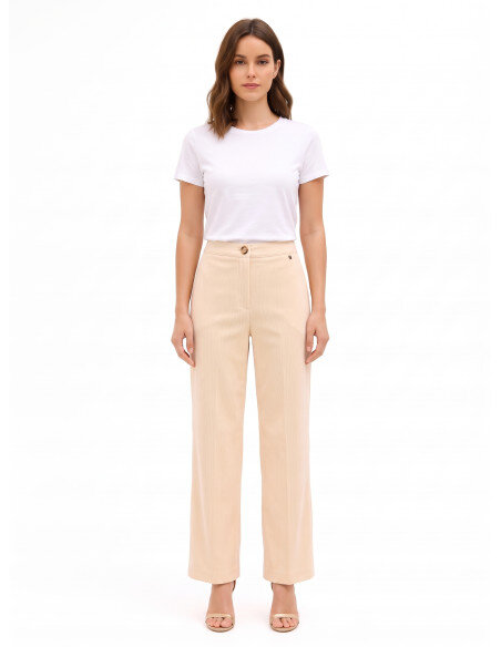 Pantalone Rinascimento - Panna Bianco