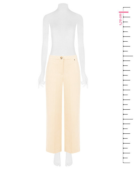 Pantalone Rinascimento - Panna Bianco