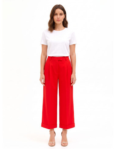 Pantalon Rinascimento - Rouge