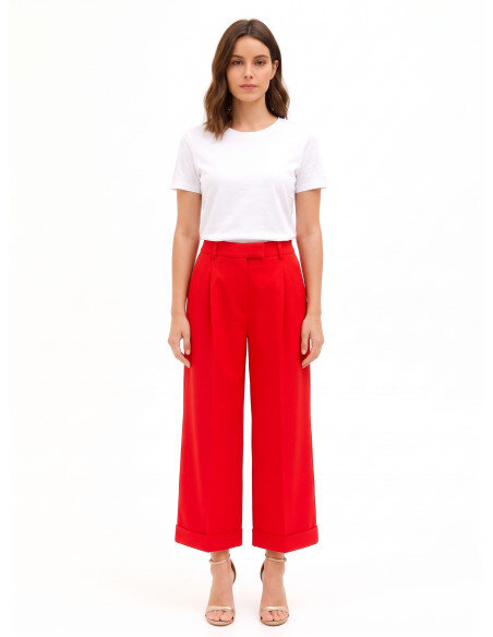 Pantalon Rinascimento - Rouge