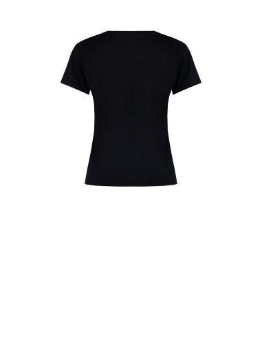 T-Shirt Regular In Cotone Con Stampa Figure Femminili Flock Rinascimento