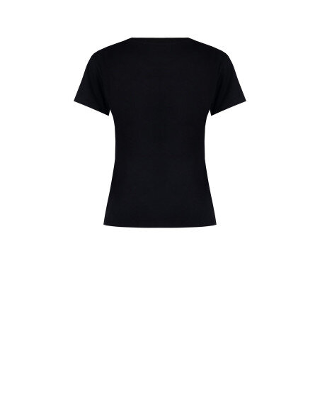 T-Shirt Regular In Cotone Con Stampa Figure Femminili Flock Rinascimento