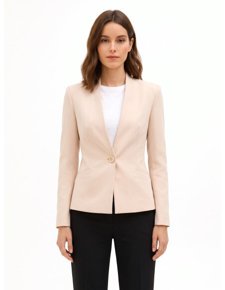 Veste blazer cintrée en tissu technique Rinascimento