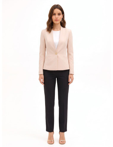 Veste blazer cintrée en tissu technique Rinascimento