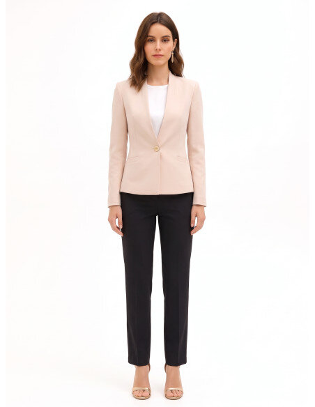 Veste blazer cintrée en tissu technique Rinascimento